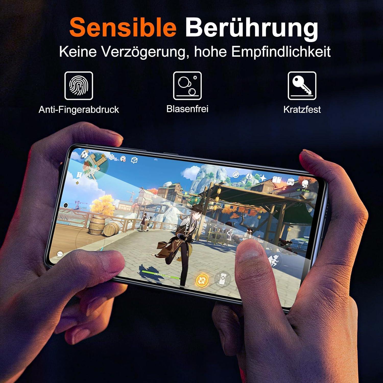 Schutzfolie Samsung Galaxy S20 FE Panzer Schutzglas 9H Härte 3er Set