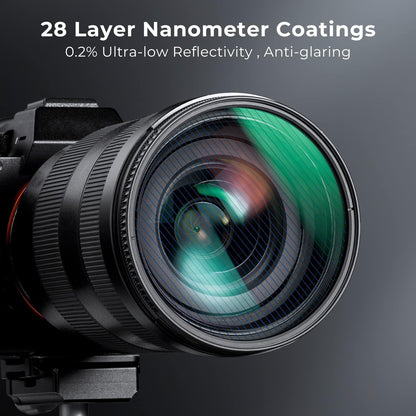 82mm Anamorpher Effekt Filter Blaue Streifenfilter Nano-X Serie