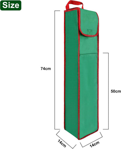 Geschenkpapier Aufbewahrung Organizer mit Vordertasche (74 * 14