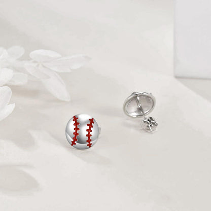 VONALA 925 Sterling Silber Sport Ohrringe Ohrstecker Volleyball Fußball Tennis
