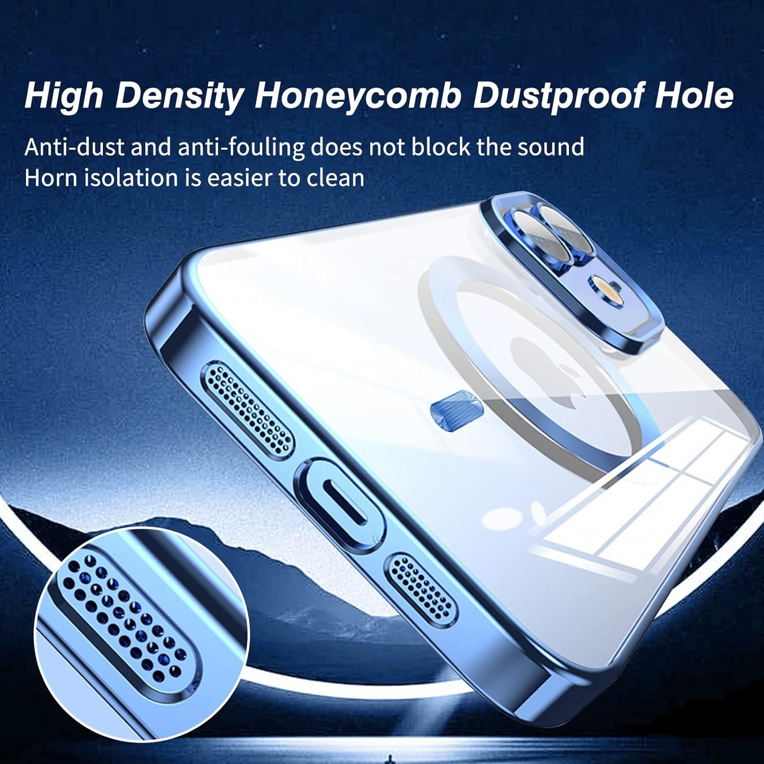 Transparente Magnetische iPhone 12 Hülle mit Magsafe-Kompatibilität