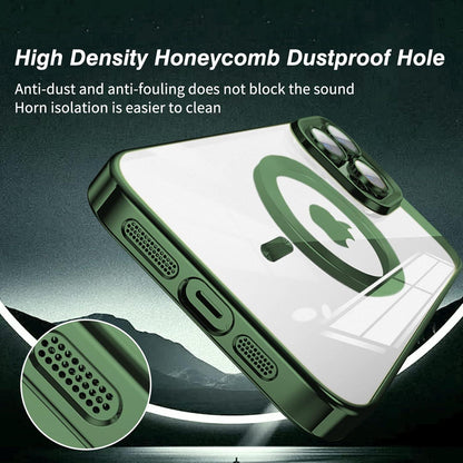 Transparente Magnetische iPhone 13 Pro Max Hülle mit Magsafe