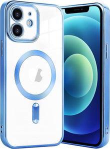 Klare Schlanke Anti-Fingerabdruck Hülle für iPhone 11 mit MagSafe