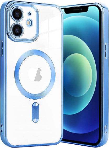 Klare Schlanke Anti-Fingerabdruck Hülle für iPhone 11 mit MagSafe
