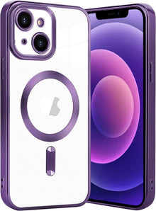 Transparente Magnetische iPhone 13 Handyhülle mit Magsafe