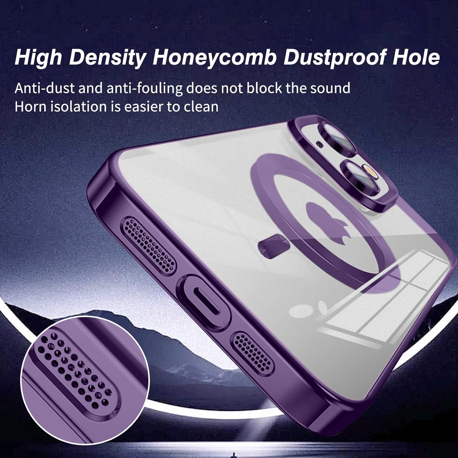 Transparente Magnetische iPhone 13 Handyhülle mit Magsafe