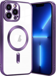 Klare Magnetische iPhone 11 Pro Max Hülle mit Magsafe-Kompatibilität