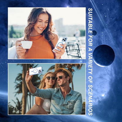 Klare Schlanke Magnet Hülle für iPhone 11 Pro Max Blau