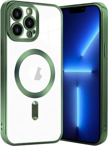 Klare Magnetische Handyhülle für iPhone 12 Pro Max mit Magsafe