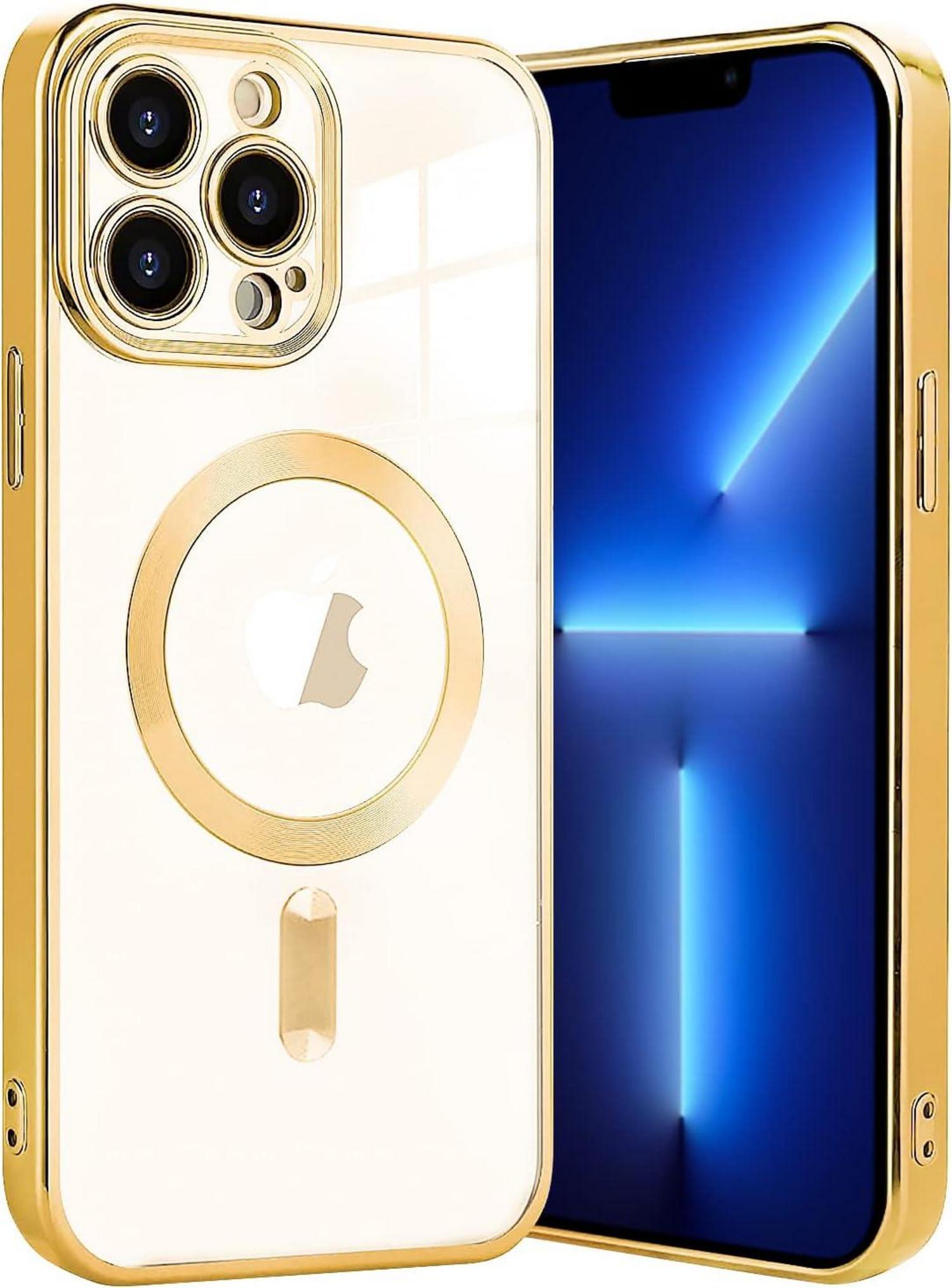 Transparente Magnetische iPhone 13 Pro Max Hülle MagSafe-fähig