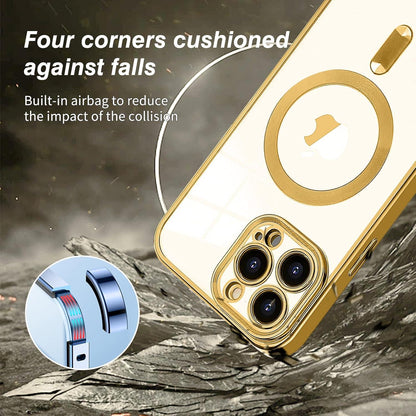Klare Magnetische Schutz-Hülle für iPhone 13 Pro Max mit