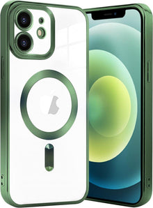 Klare Schlanke iPhone 11 Hülle Kompatibel mit MagSafe