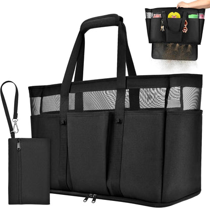 Strandtasche XXL Wasserdicht mit Nassfach 12 Taschen 45L
