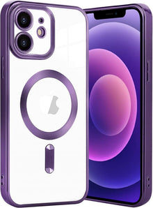 Klare Magnetische Schutzhülle für iPhone 11, Anti-Fingerabdruck, Nie