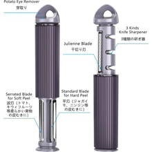 3in1 I Form Sparschäler Messerschärfer Kartoffelentferner