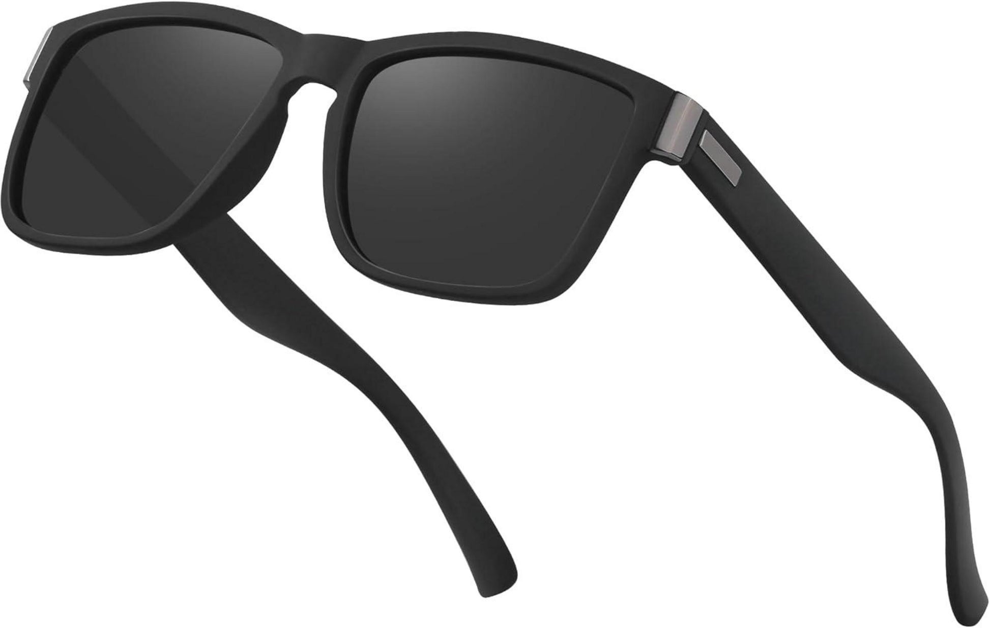 Polarisierte Sonnenbrille Herren Schwarz UV400 Polarisiert Sunglasses