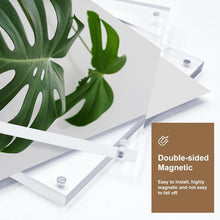Acrylic Floating Picture Frames 4 Pack 20x25 cm Thicker