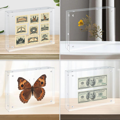 Acrylic Floating Magnetic Photo Frame 20x25 cm 4 Pack