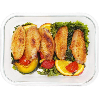Glas-Frischhaltedosen Set 18-teilig für Meal Prep