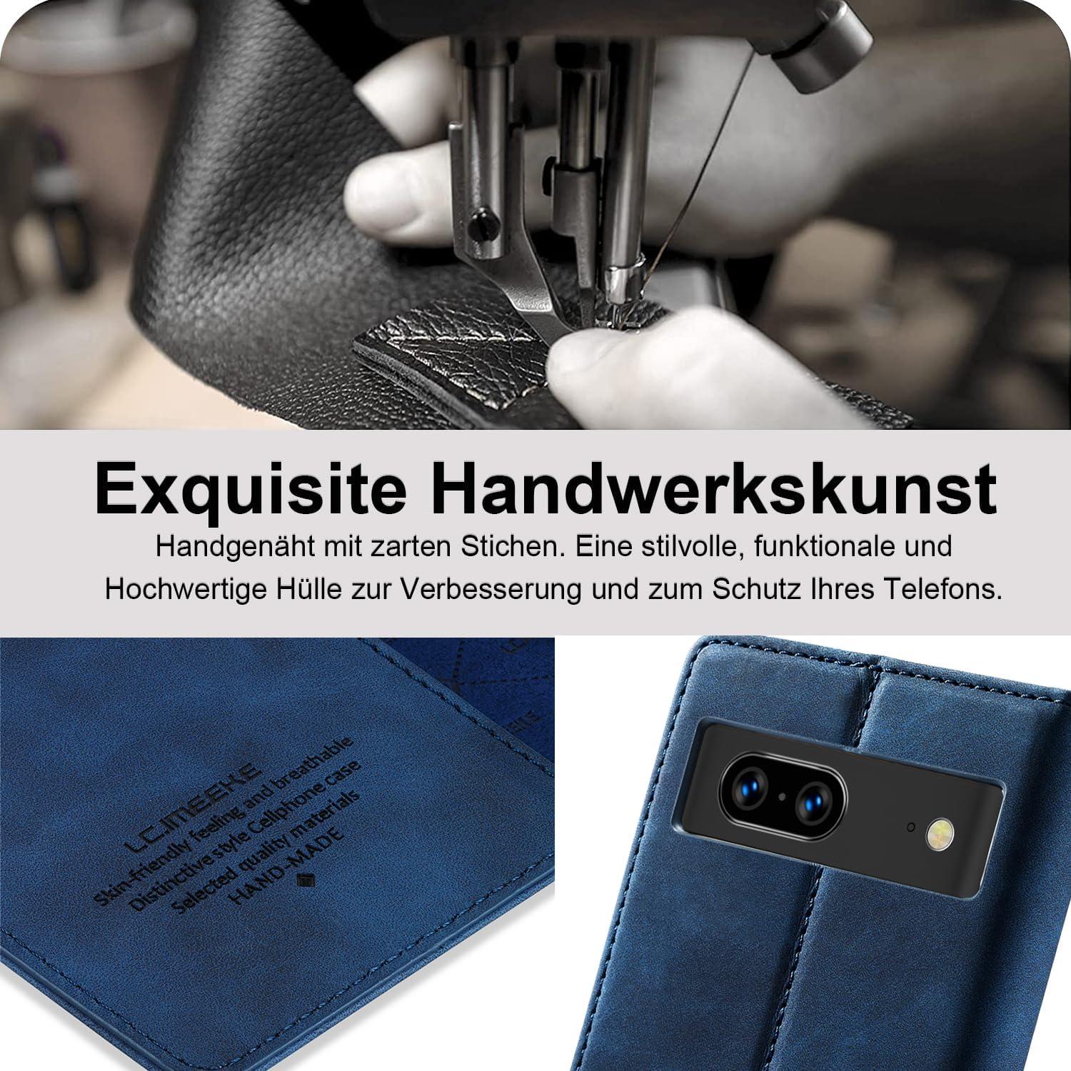 Ailicici Google Pixel 8 Pro Hülle Leder Flip Wallet mit