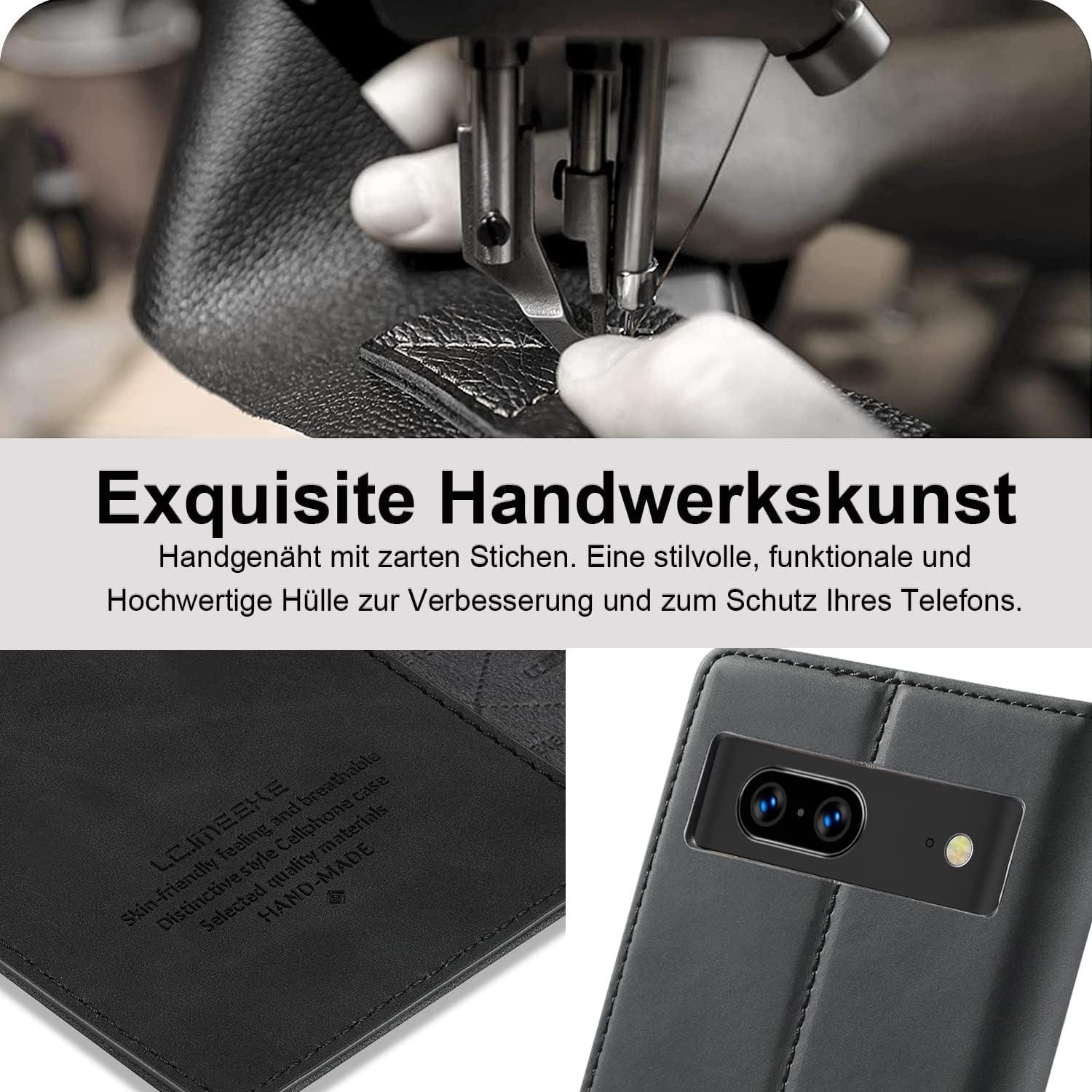 Ailicici Google Pixel 8 Pro Hülle Leder Flip Wallet