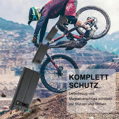 Ailicici Google Pixel 8 Pro Hülle Leder Schutzfolie Klappbar Flip