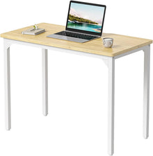 Kleiner CubiCubi Schreibtisch PC Tisch Industriedesign Hellbraun