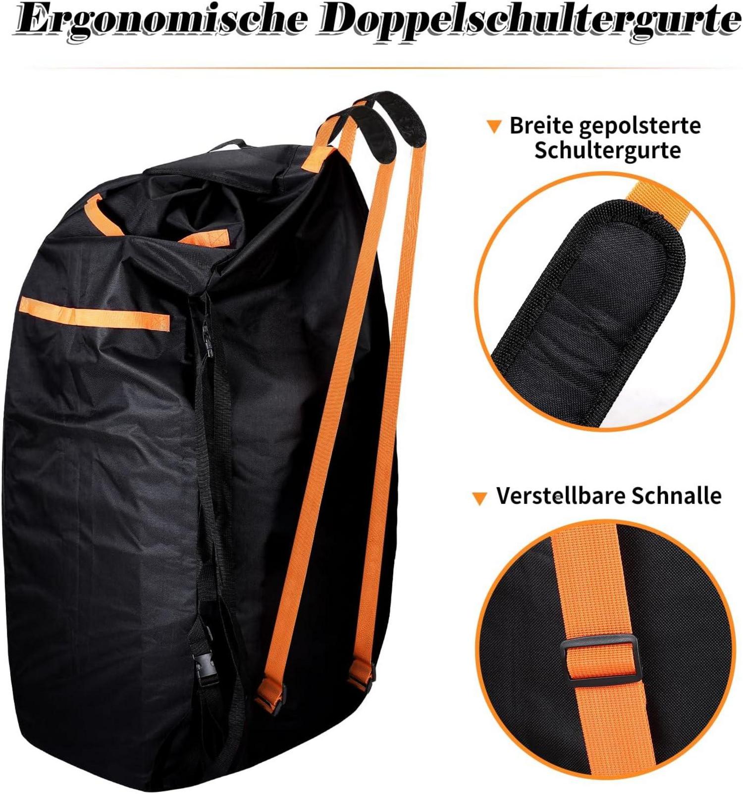 Transporttasche Kinderwagen Flugzeug 120x61x46cm Gate Check 900D