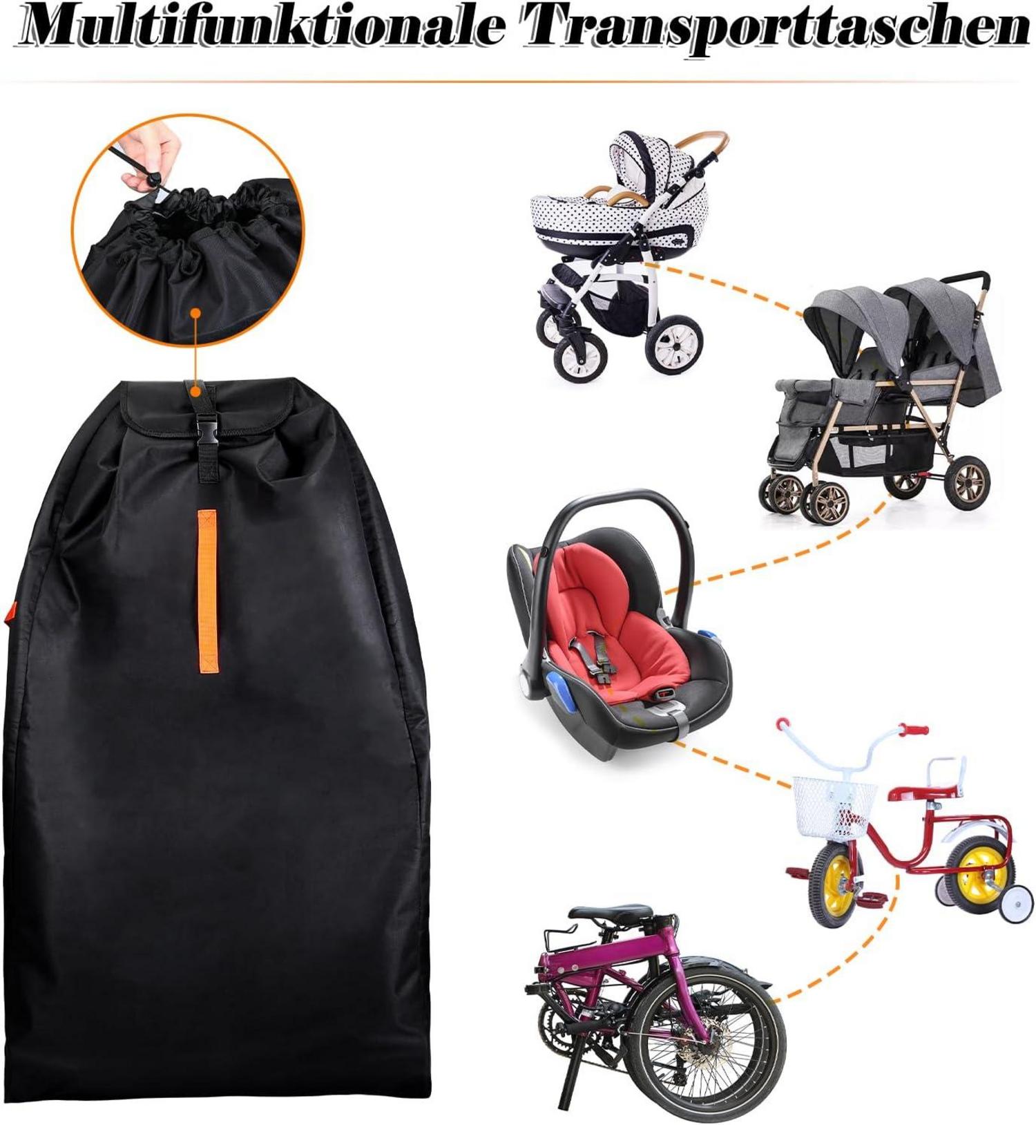 Gate Check Reisetasche Kinderwagen 120x61x46cm 900D Wasserdicht Schutzhülle
