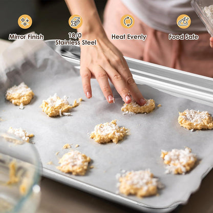 Herogo Backblech Set mit Abkühlgitter 26,3 x 20,5 cm