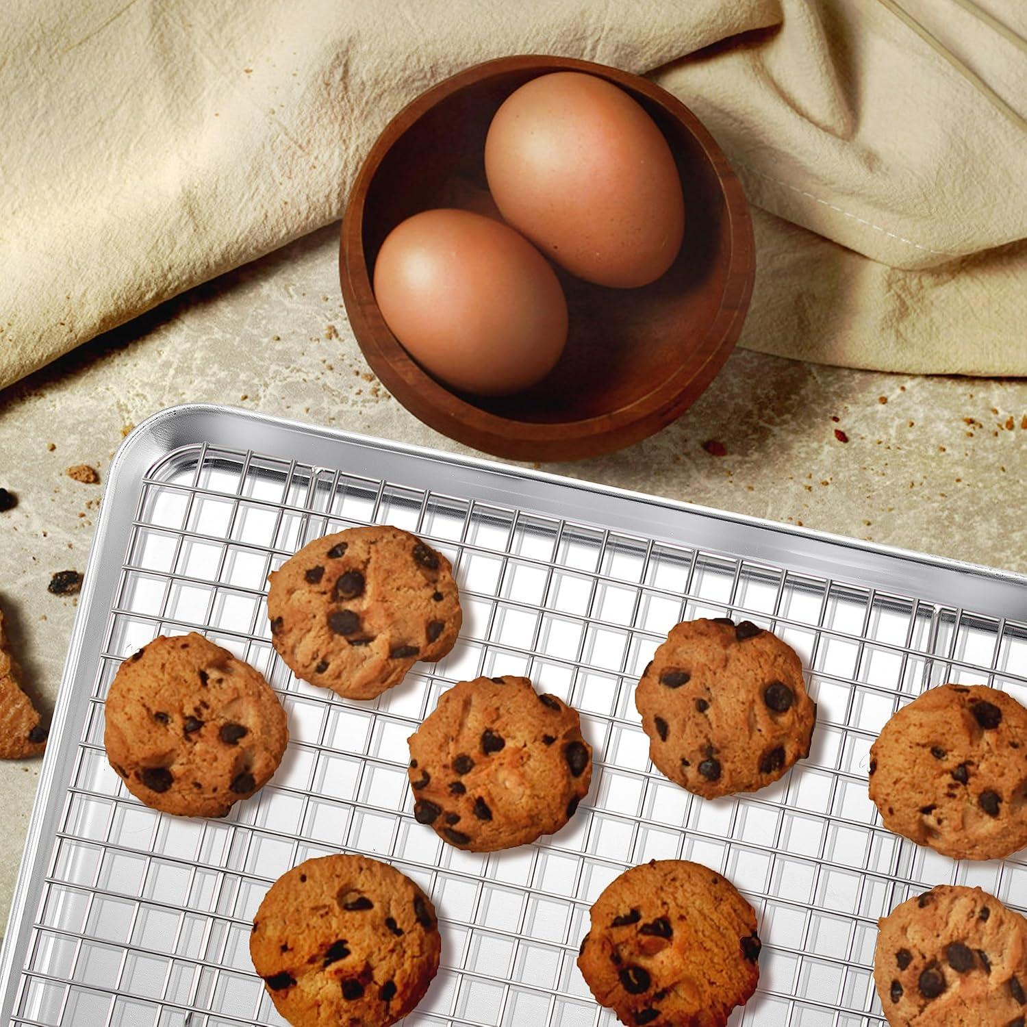 Backblech mit Abkühlgitter und