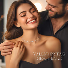 Kette Damen 925 Sterling Silber 14k Vergoldet Geburtsstein