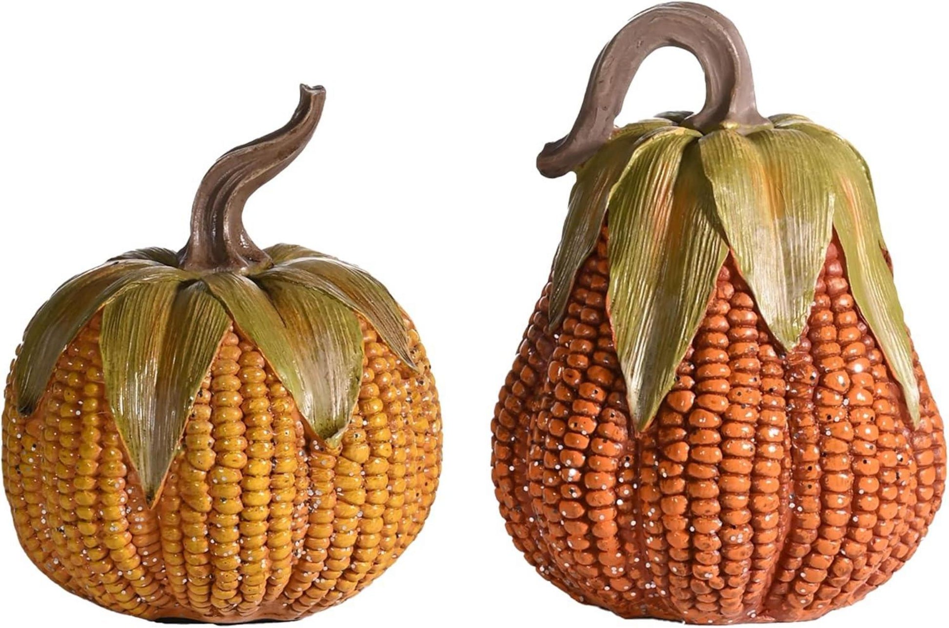 Herbstdeko Künstlicher Kürbis Set für Halloween Dekoration