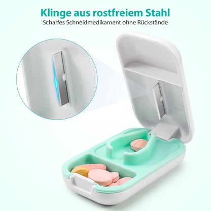 Tablettenteiler für kleine und große Tabletten - Pillenschneider