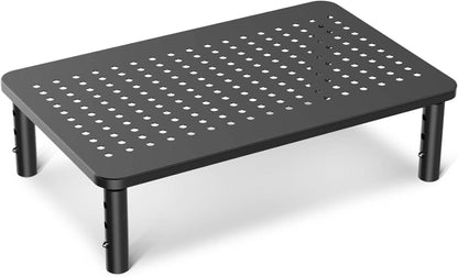 Belüfteter Monitorständer Höhenverstellbarer Metall-Raiser 20 kg