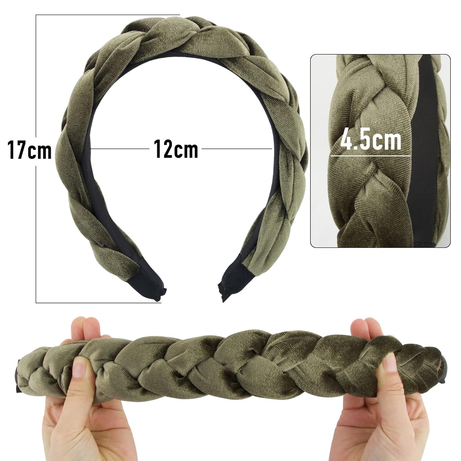 Samt Haarreif Dirndl Stirnband Vintage Breit Haarband