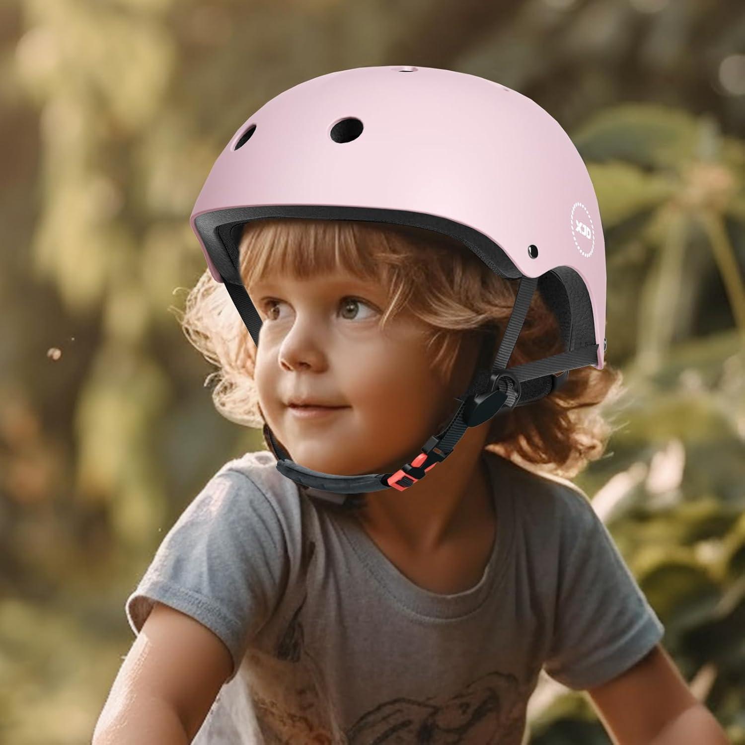 Kinder Jugend Fahrradhelm Multisport Klettern Skateboard Rosa Lila