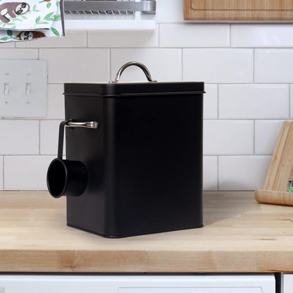 Aufbewahrungsbox 6.5L Metall Waschpulver Hundefutter Katzenfutter