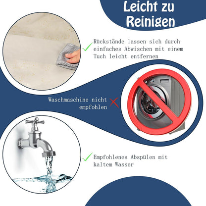 Wasserdichte Meerschweinchenkäfig Matte Oxford-Stoff XL Grau