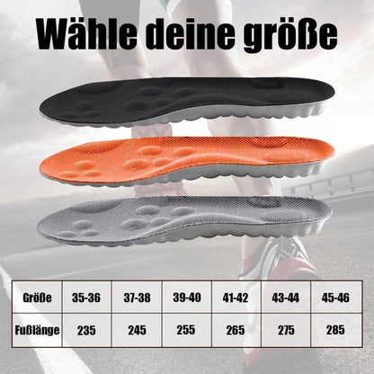 3 Paar Orthopädische Einlegesohlen Senkfußeinlage Komfort Laufen Wandern Fitness