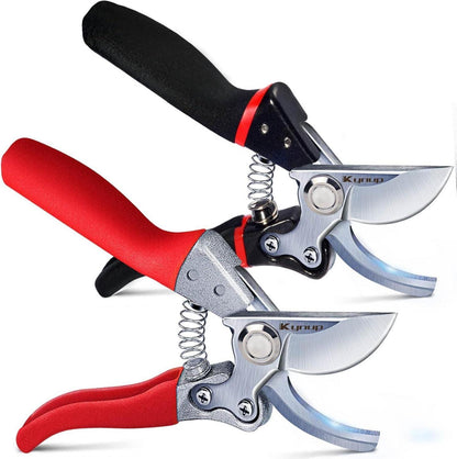 Professionelle Gartenschere 2er-Pack SK-5-Stahl Bypass Gartenwerkzeug