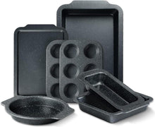 Granit Antihaft Backformen Set 7-teilig Backbleche Backofen Backset