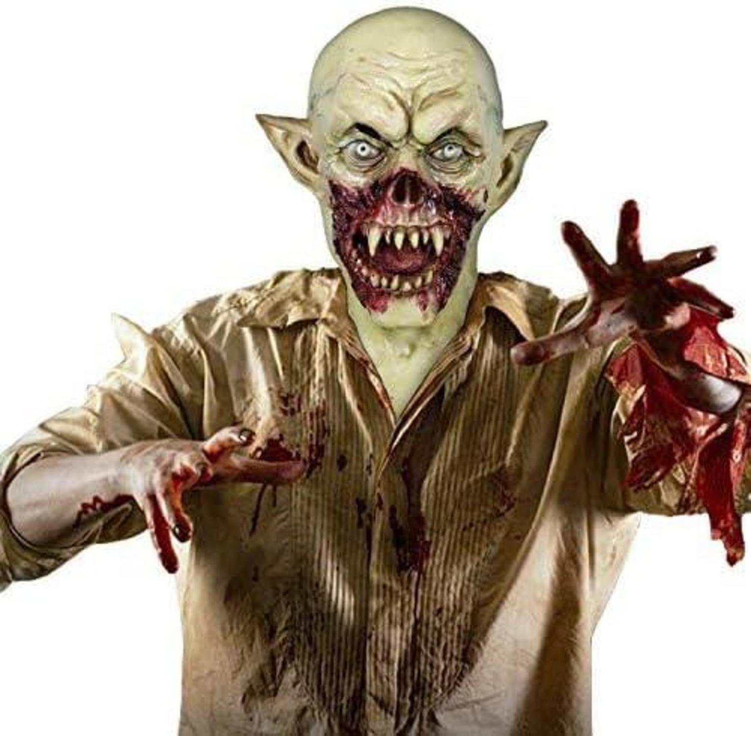Gruselige Monster-Maske Halloween Vampir Dämonen Maske Cosplay