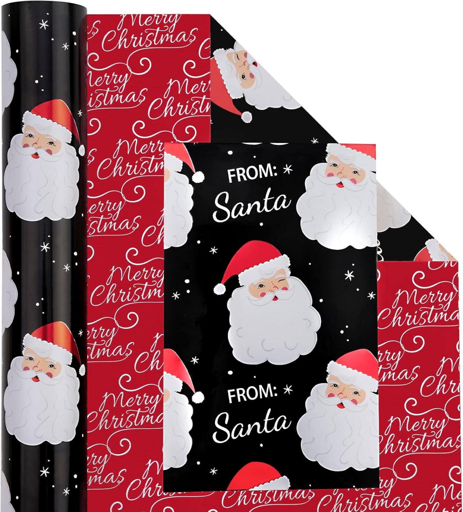 Wendbares Weihnachtsgeschenkpapier Mini-Rolle 43,2 cm x 10 m