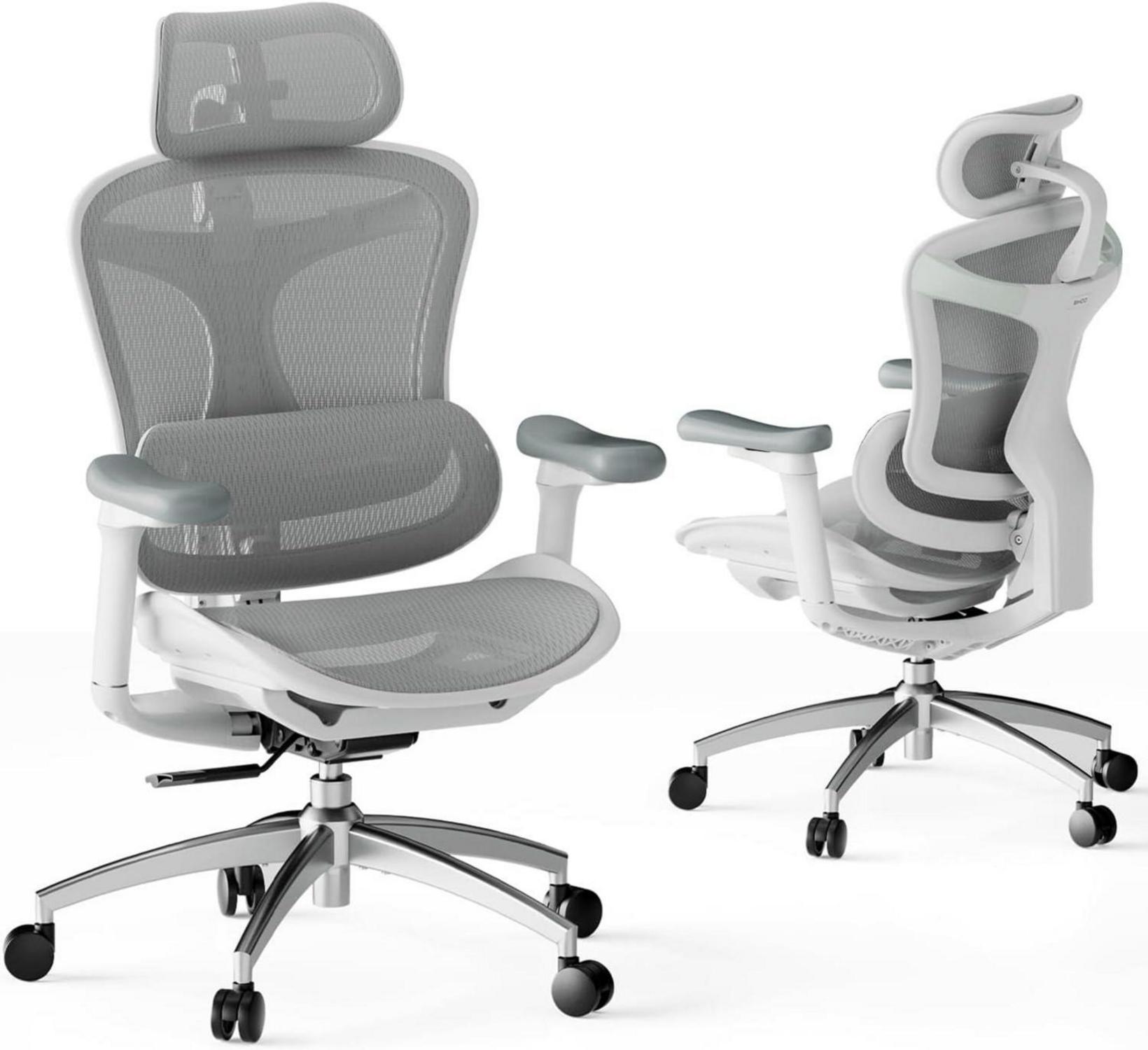 Ergonomischer Bürostuhl mit intelligentem Gewichtssensor & dynamischem