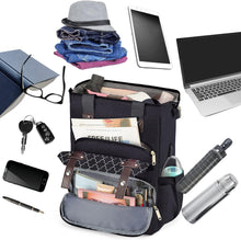 Rucksack Damen Mädchen USB Ladeanschluss 17,3 Zoll Laptop