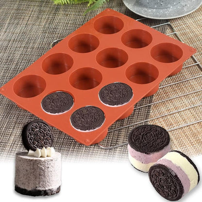 Zylinder-Silikonformen 2er Set mit 12 Mulden für Cake-Pops, Seife, Schokolade