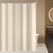 Duschvorhang Antischimmel Textil Beige 150x200cm Wasserabweisend