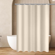 Duschvorhang Beige Antischimmel Wasserabweisend 120x200cm