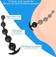 Silikon Anal Kugeln Buttplug 5 Kugeln Analplug Analkette